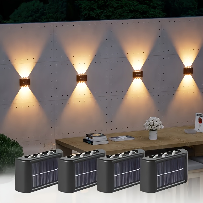 Lighting Decor Outdoor - Lampada Solare LED da Esterno Impermeabile,