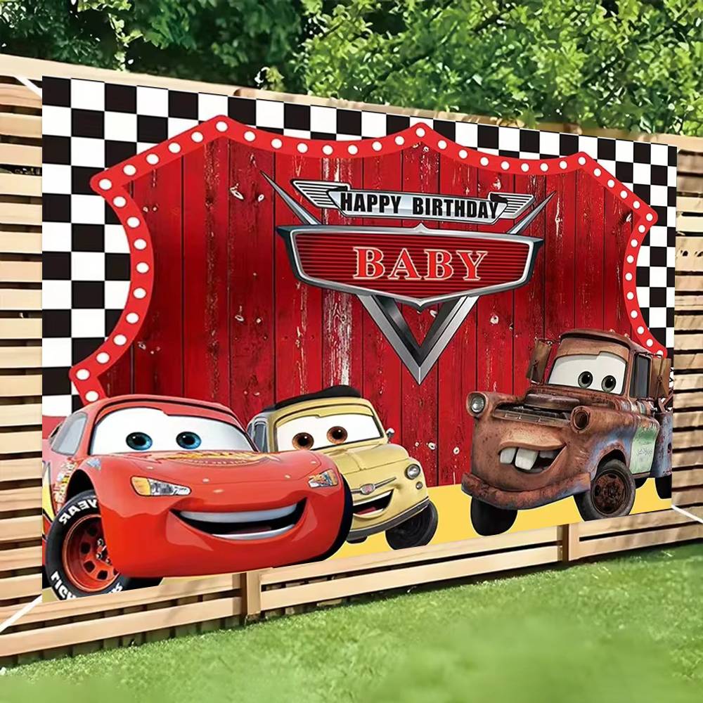 Lighting Mcqueen Decor - Decorazioni per Feste a Tema Cars,