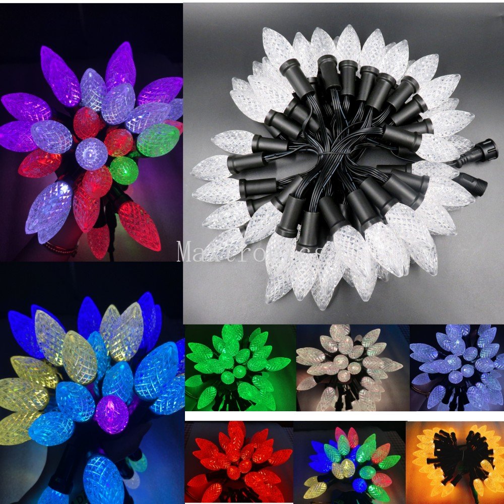 Decor Lighting Address - Nuovo 50 led/stringa C9 DC12V WS2811