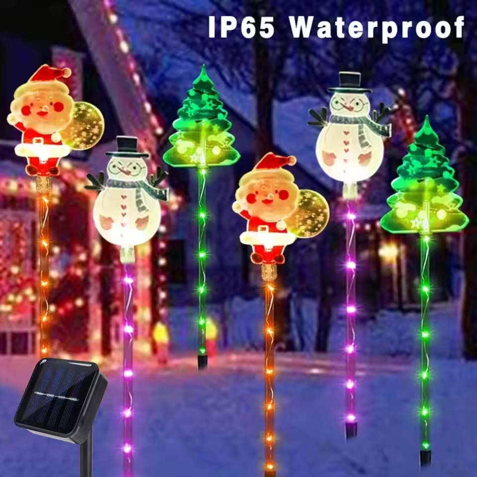 Lighting Tree Decor - 1 Set di Luci Solari per