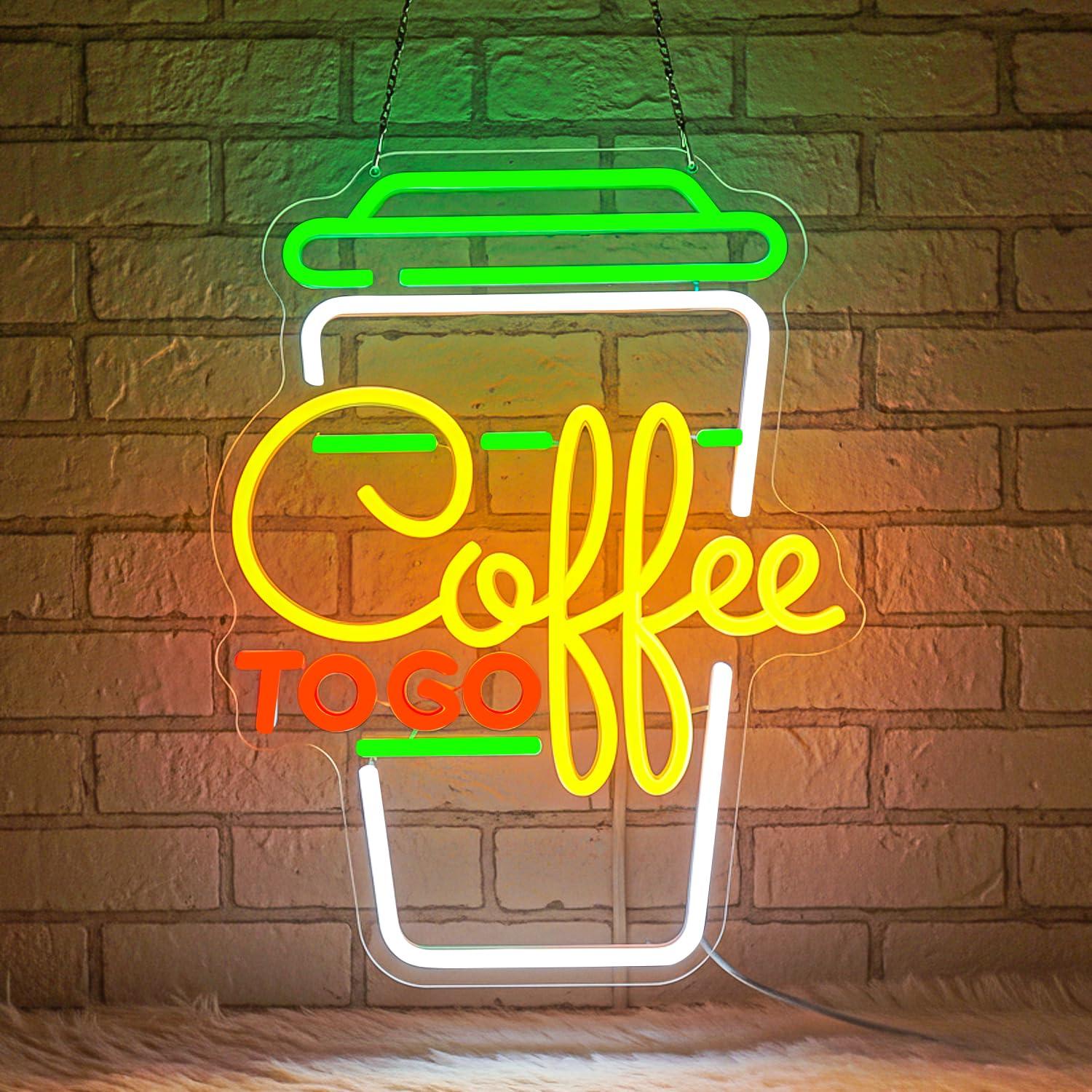 Kitchen Decor Lighting - Insegna al Neon per Caffè, Luci