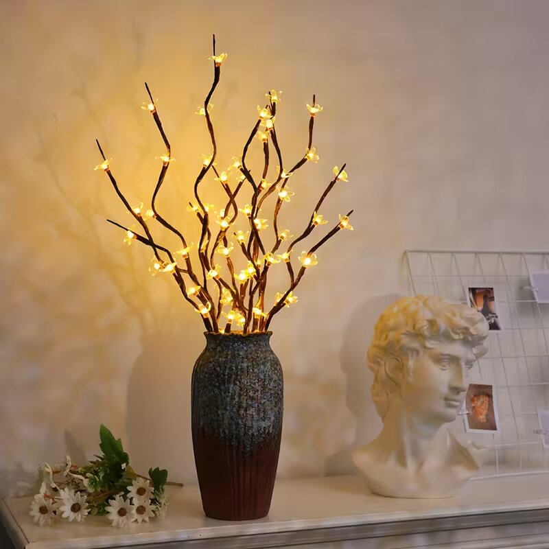 Lighting Tree Decor - 1/2 Pezzi Luci a Ramo di