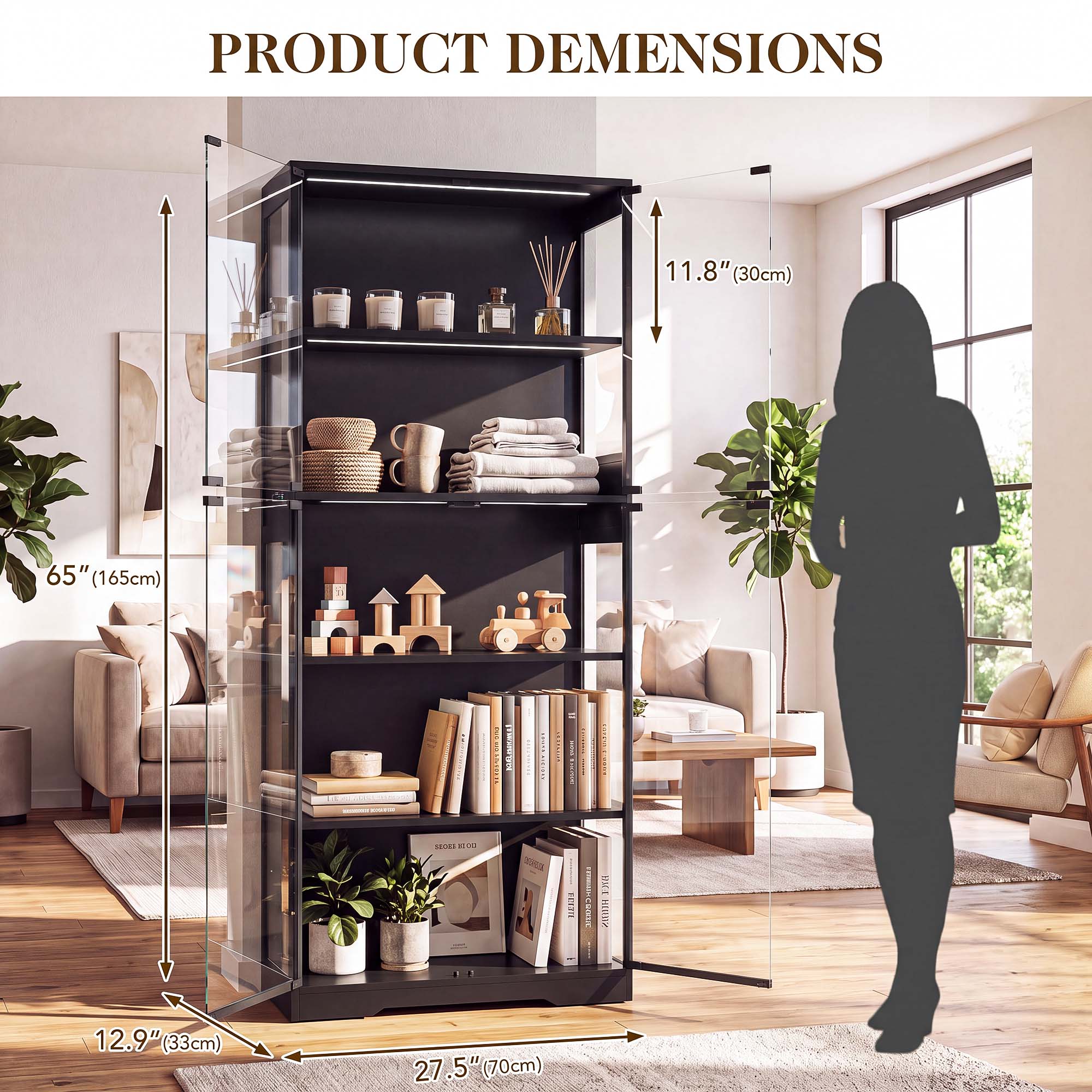 TCGBKAF Vetrina a 5 Ripiani co - Home Lighting & Decor St Catharines On recensione e prezzo