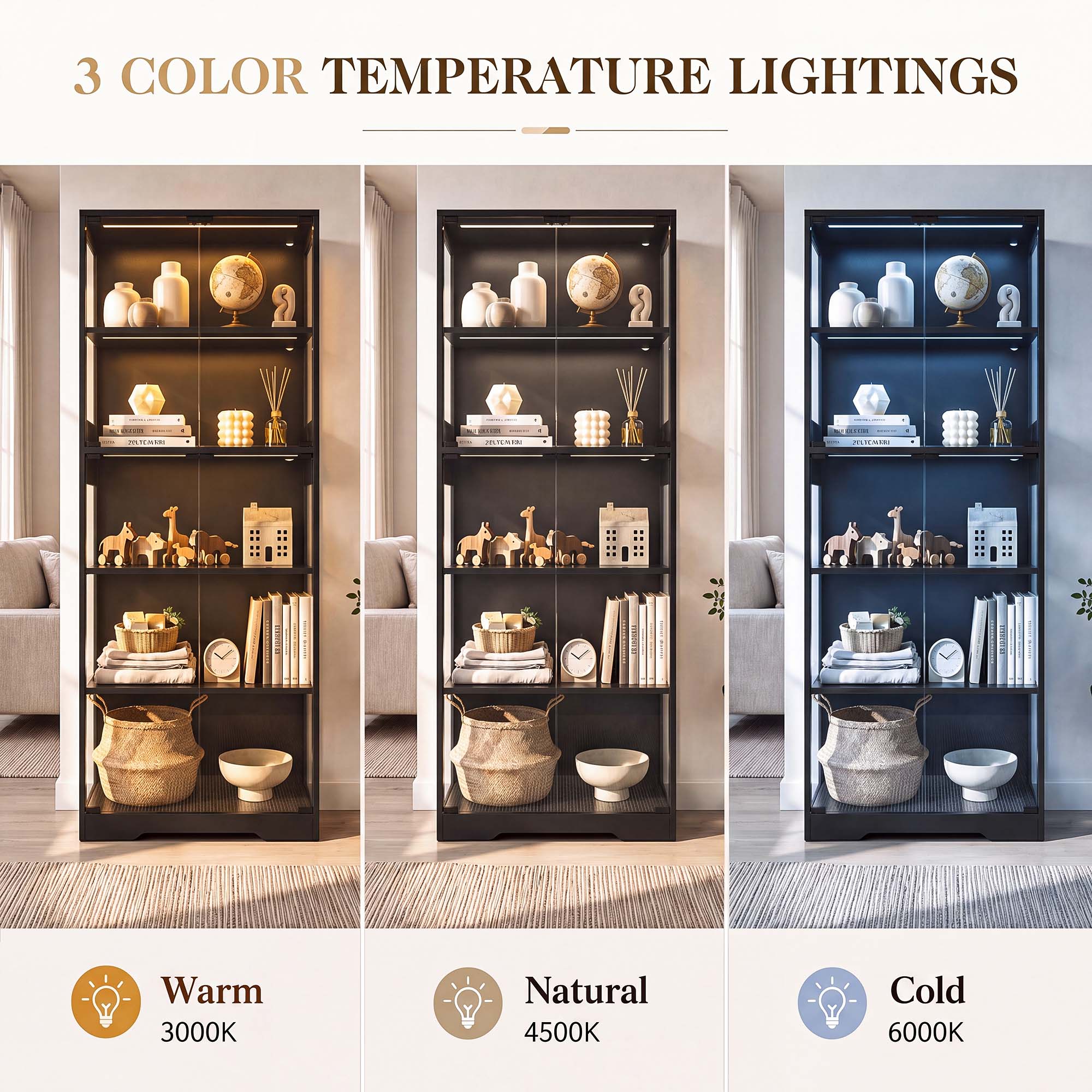 TCGBKAF Vetrina a 5 Ripiani co - Home Lighting & Decor St Catharines On recensione e prezzo