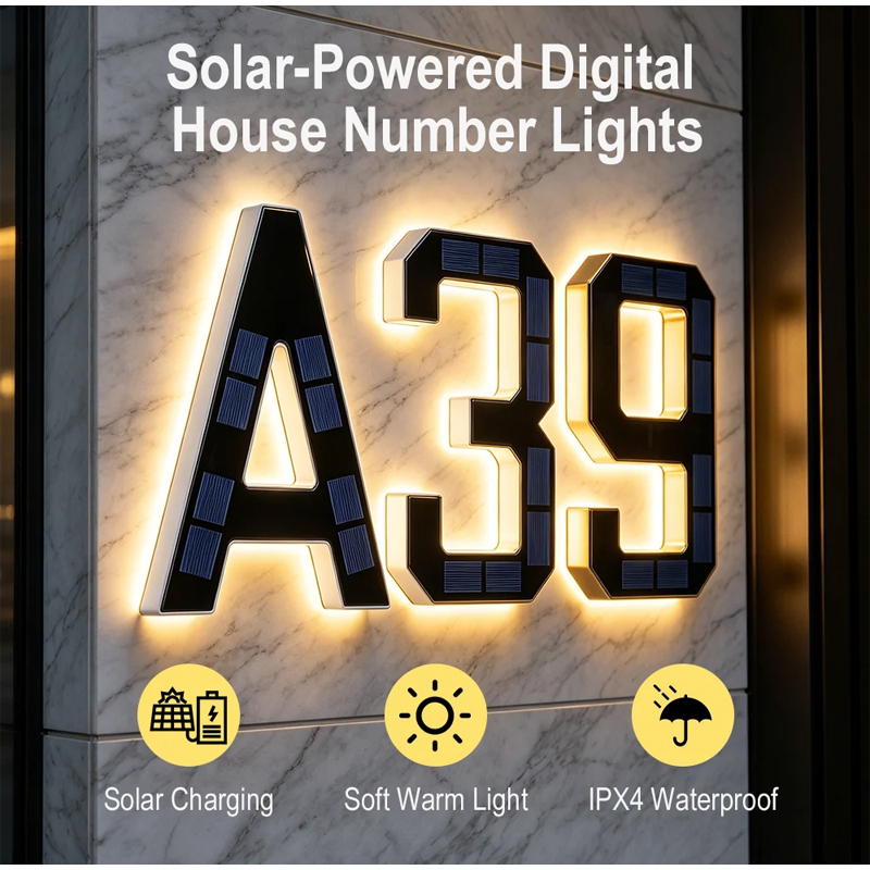 Luce Moderna per Numero Civico - Decor Lighting Address recensione e prezzo