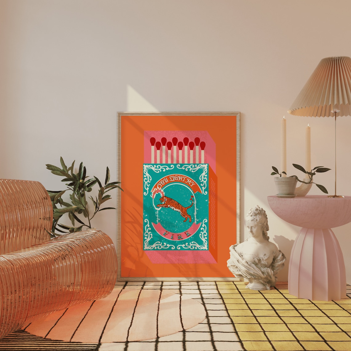 You Light My Fire Orange Match - Kitchen Decor Lighting recensione e prezzo