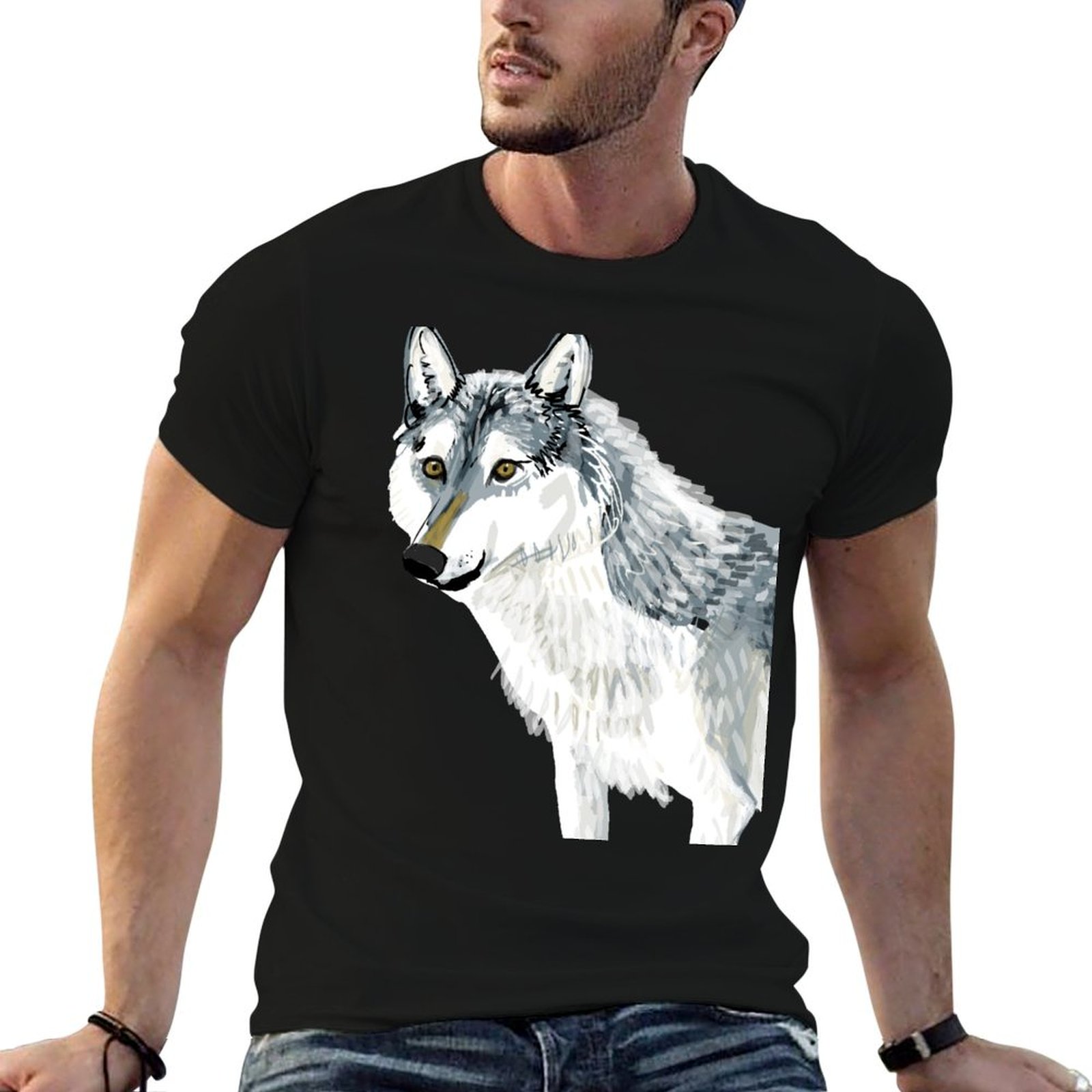 T-shirt Totem Alberta Wolf, to - Alberta Lighting & Decor Reviews recensione e prezzo
