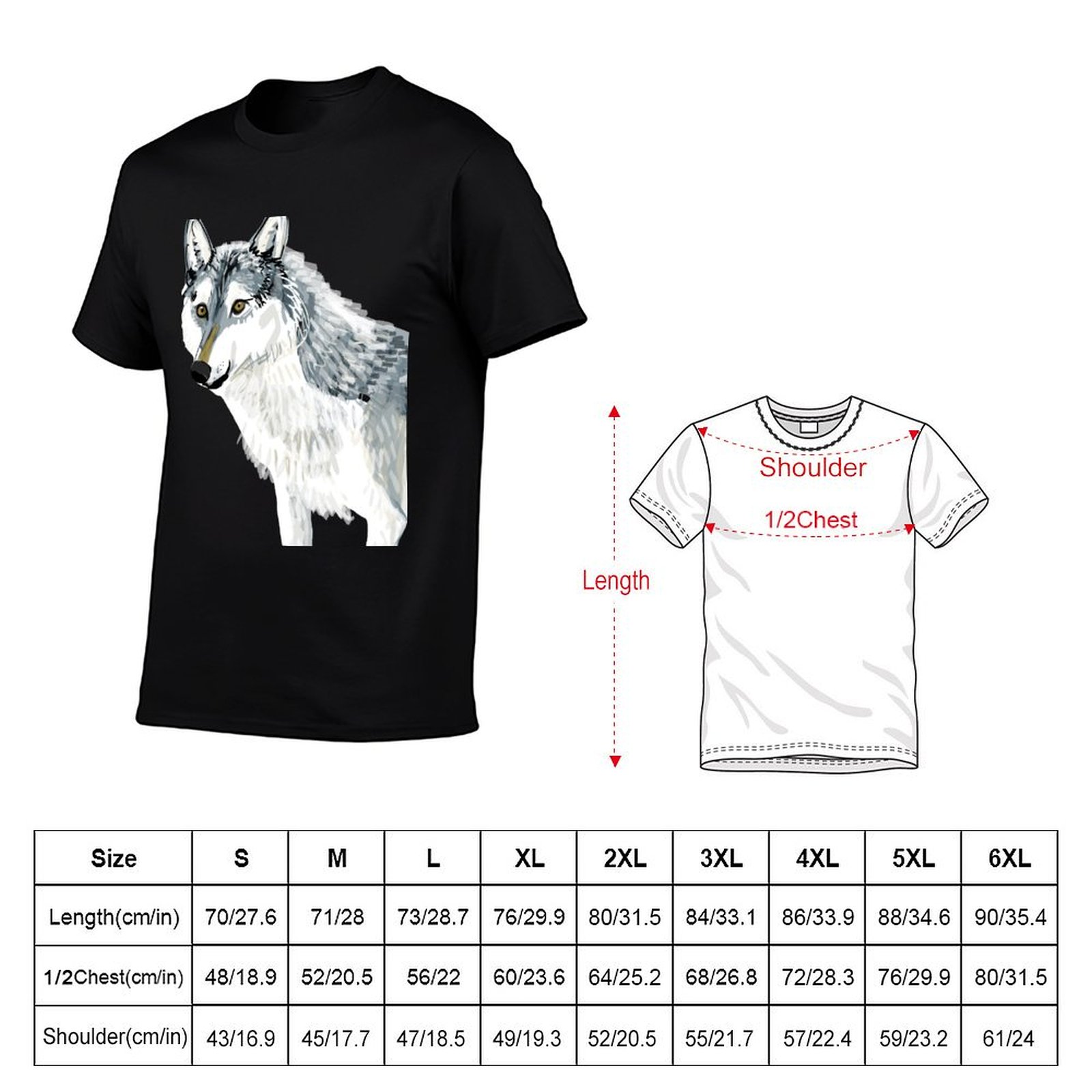 T-shirt Totem Alberta Wolf, to - Alberta Lighting & Decor Reviews recensione e prezzo