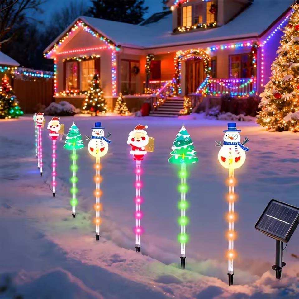 1 Set di Luci Solari per Giard - Lighting Tree Decor recensione e prezzo