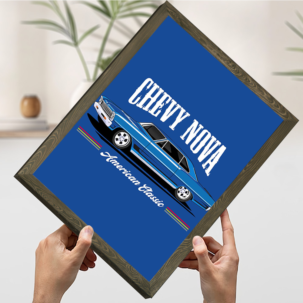Chevy Nova Classic Cars Stampa - Nova Decor & Lighting Vase Glass Brun 26Cm recensione e prezzo