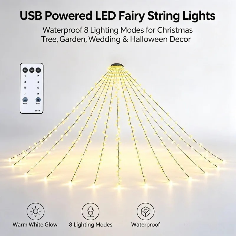 Luci a Stringa LED USB Imperme - Lighting Tree Decor recensione e prezzo
