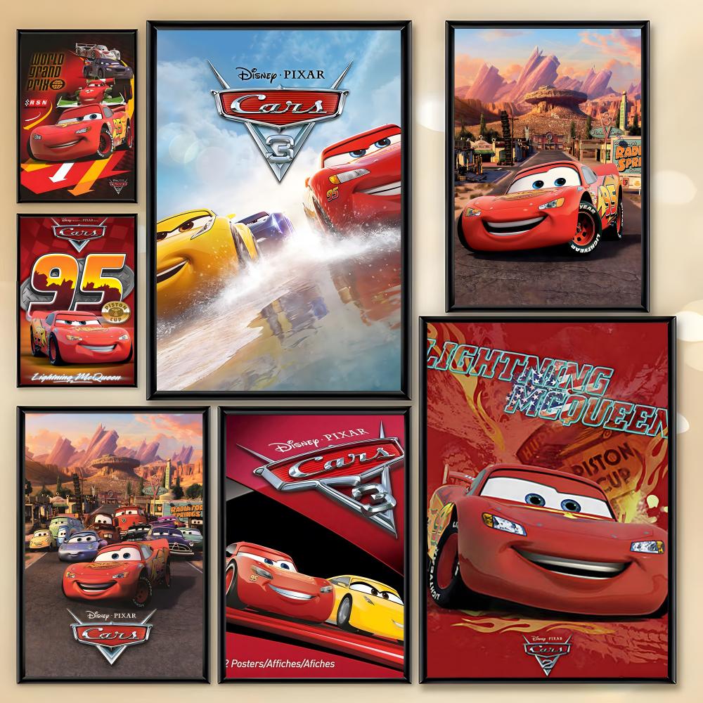 Poster Disney Cars Lightning M - Lighting Mcqueen Decor recensione e prezzo