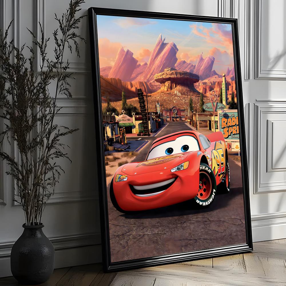 Poster Disney Cars Lightning M - Lighting Mcqueen Decor recensione e prezzo