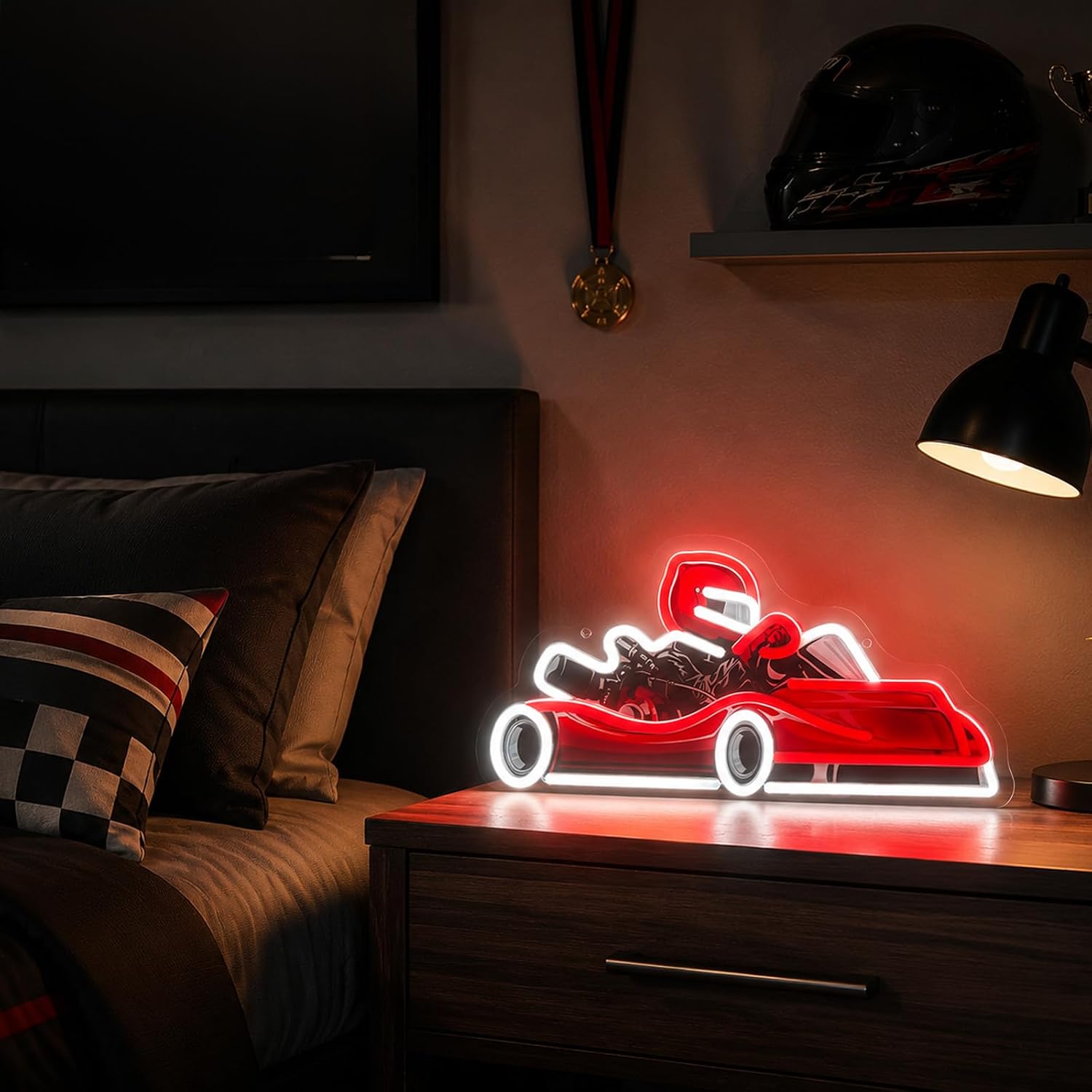 Insegna LED Neon Go Kart Racer - Decor Kart Lighting recensione e prezzo