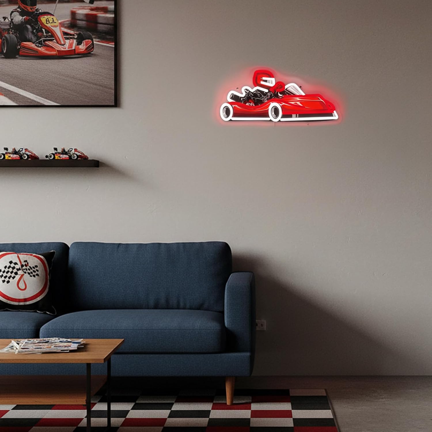 Insegna LED Neon Go Kart Racer - Decor Kart Lighting recensione e prezzo