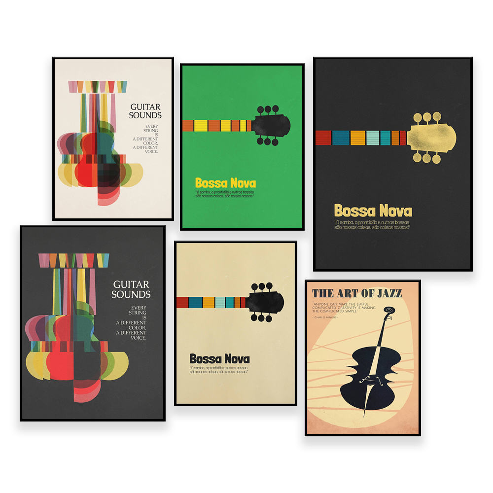Poster Bossa Nova, stampa Jazz - Nova Decor & Lighting Vase Glass Brun 26Cm recensione e prezzo