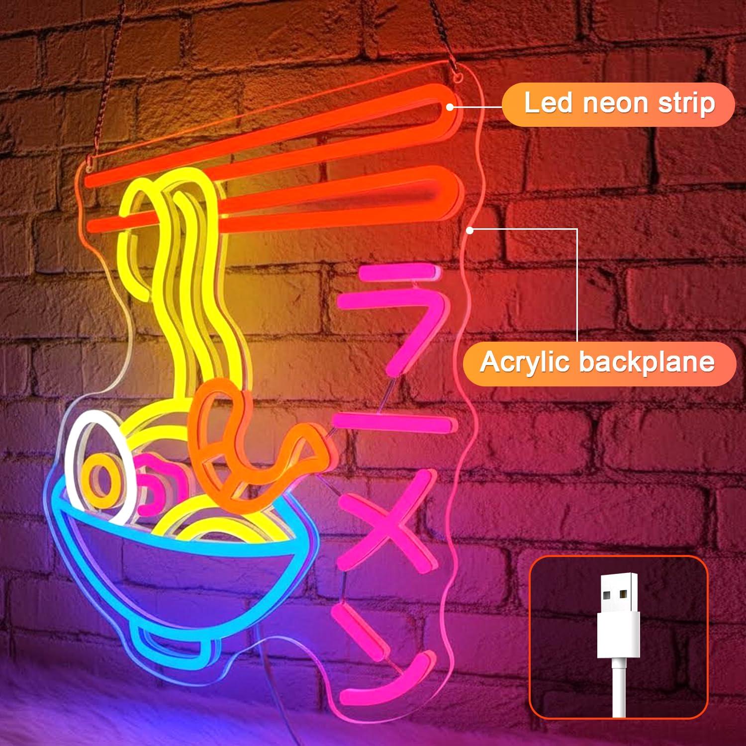 Insegna al Neon LED per Ramen, - Kitchen Decor Lighting recensione e prezzo