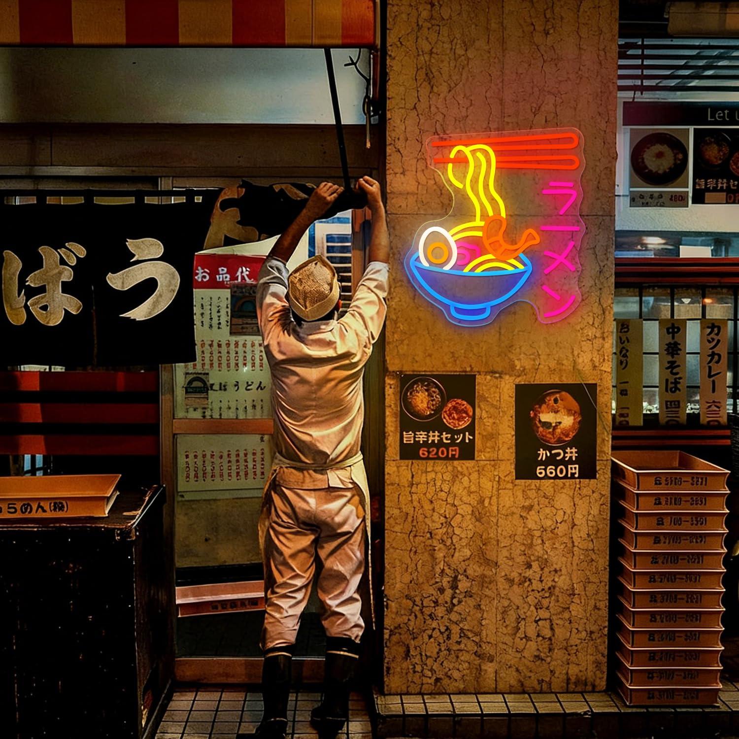 Insegna al Neon LED per Ramen, - Kitchen Decor Lighting recensione e prezzo