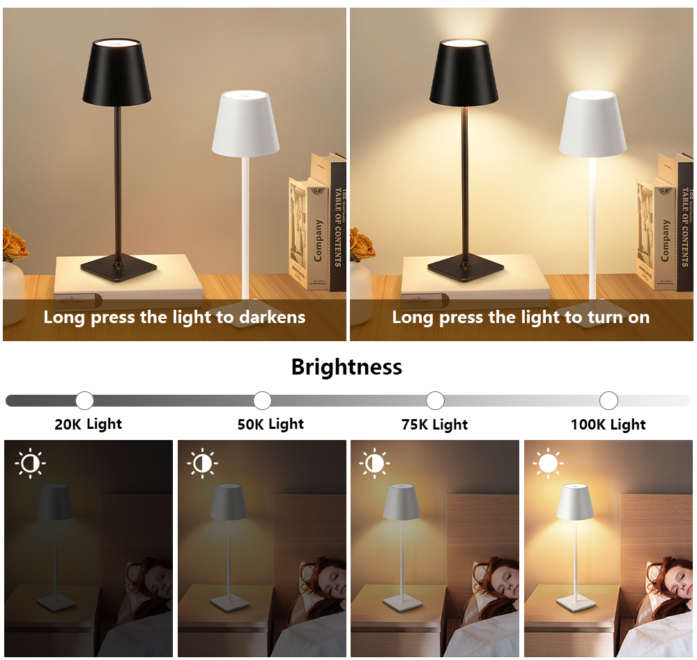 Lampada da Tavolo LED Ricarica - Lighting Decoration In Bedroom recensione e prezzo